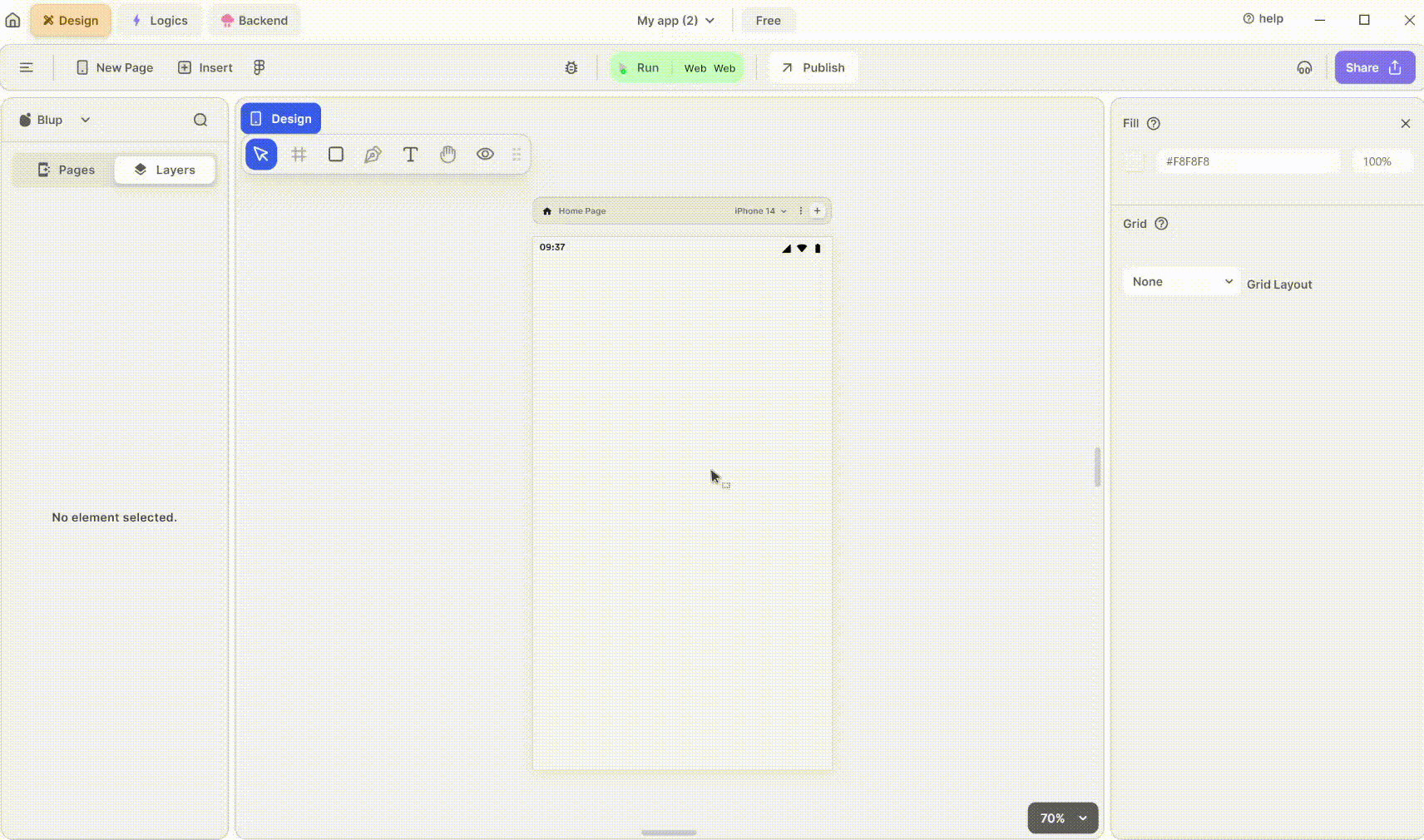 Page UI